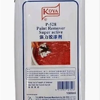 KOYA P-528 PAINT REMOVER SUPER ACTIVE 1000ML PENANGGAL CAT CUCI CAT