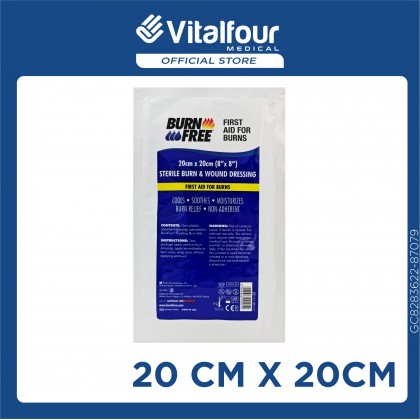 BURNFREE 20CM X 20CM (8"X 8") STERILE BURN DRESSING