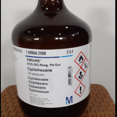 CYCLOHEXANE FOR ANALYSIS EMSURE, 2.5L, 1096662500, Merck