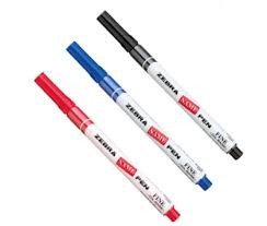 Marker zebra oil base black, red, blue Zebra Name Pen Oil Base Marker (Per Pcs)-Black      Blue      Red - Japan Original