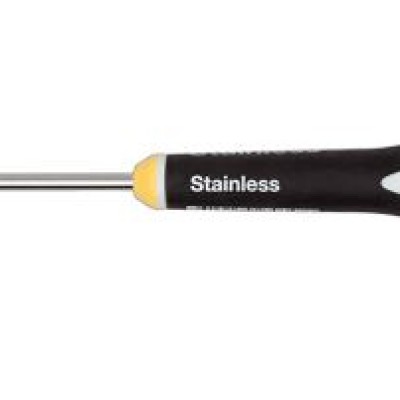 *Bahco Slotted Screwdriver, 5.5 x 1 mm Tip, 125 mm Blade, 247 mm Overall