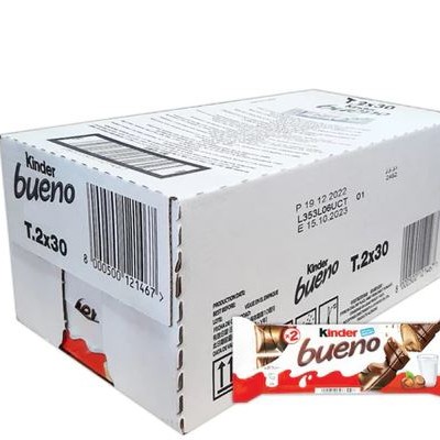 COKLAT KINDER BEUNO KINDER BUENO T2 COKLAT 30*43G