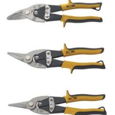 Elora 402 1 S3 3pc. Shape Cutting Lever Tin Snip Set