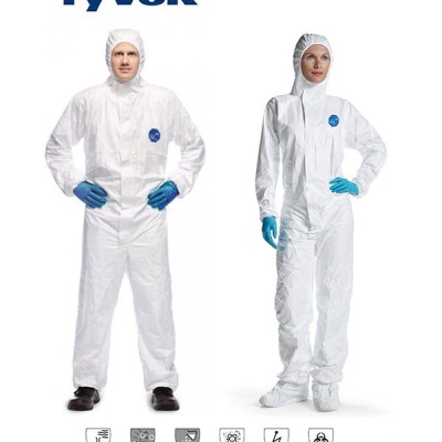 dupont Tyvek Barrierman 610DPT9426 Disposable Coverall - M
