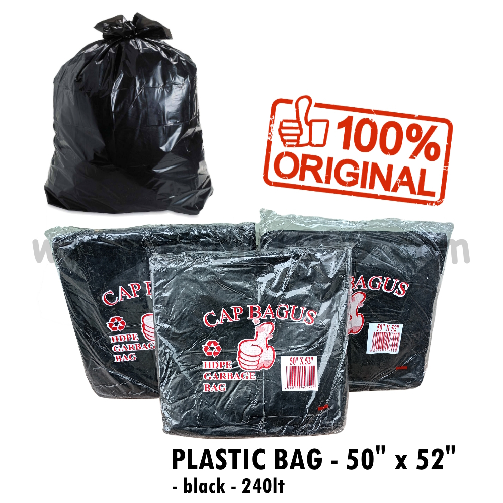 Garbage bag, Heavy Duty Thick 50X52''