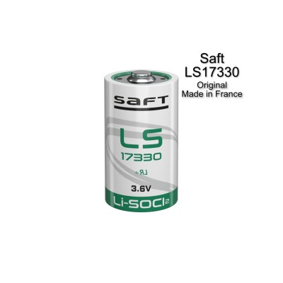 *SAFT LS17330 Battery Lithium Thionyl Chloride 3.6V 2100mAh Battery