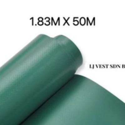 CANVAS, GREEN, 72" X 60M