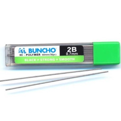 Buncho 0.7 2B Pencil Lead Hi-Polymer