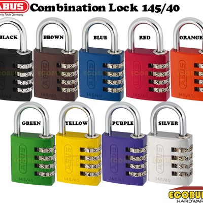 *Abus 4 Digit Weatherproof Aluminium Combination Padlock