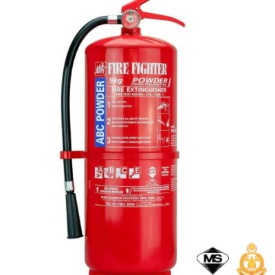 FIRE FIGHTER 9KG ABC POWDER FIRE EXTINGUISHER