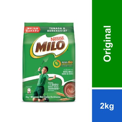 #Nestle Milo Activ- Go Chocolate Malt Powder (2kg)