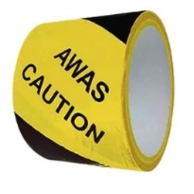 Barricade Tape black & yellow (3 x 70m)