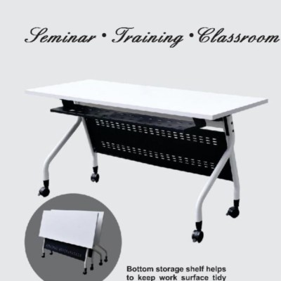 *ENZO FOLDABLE TRAINING  SEMINAR   CLASSROOM TABLE - MODEL TB-1260 : 1200mmW x 600mmD x 750mmH