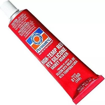 Permatex High-Temp Red RTV Silicone Gasket 85g, 81160