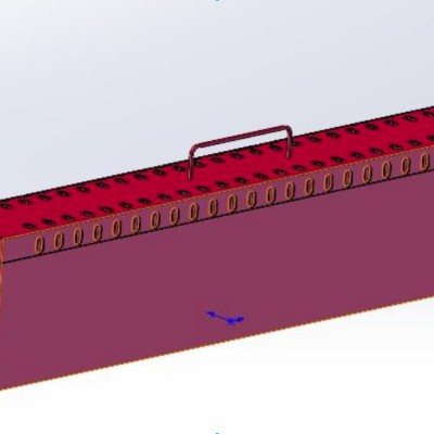 LOTO Box Without 50 Operation Padlocks (Red)