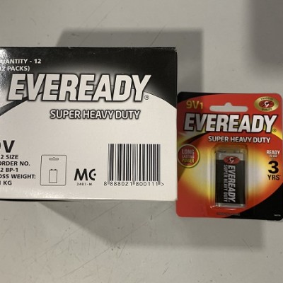 BATTERY EVERYDAY 9V (1 SET)