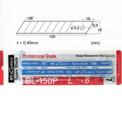 NT Cutter BL-150P Blade Refill