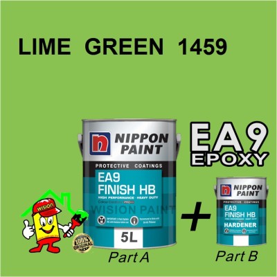 *5 Litre Nippon Paint Multi-Purpose Floor Coating (Lime Green 1459)