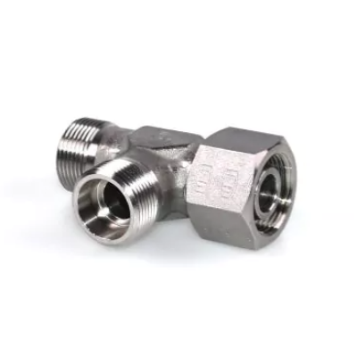 Parker EO Swivel Nut Run Tee, Size 6mm OD