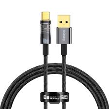 Baseus CB000026 100W USB Type C Cable Fast  Charging Wire USB-A to USB-C Charger Data Cord