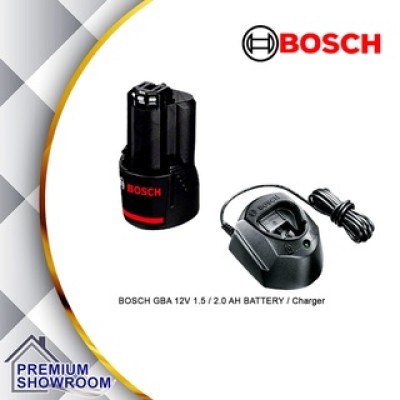 *#Bosch GBA 12V Battery And Fast Charging Adapter