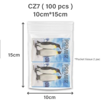 Zip Lock Plastic Bag (0.12mm) 10cm*15cm