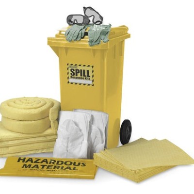120 litre Dispenser Spill Kit Cart - Chemical Only