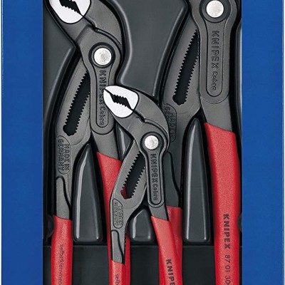 *Knipex 00 20 09 V02 Cobra Water Pump Plier 3 Piece Set