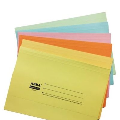 ABBA Pocket File   Fail Pocket   Paper File   Manila Card Pocket File (10pcs)