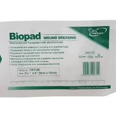 *BIOPAD WATERPROOF WOUND DRESSING