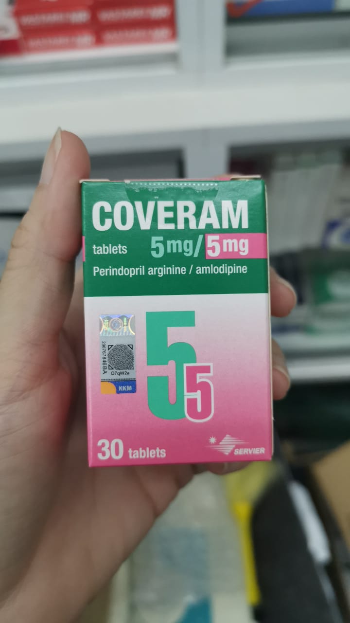 Servier Coveram 5      /      5mg (30s Per Bottle)