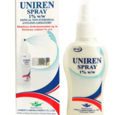 *Uniren 1% w w Spray 60ml