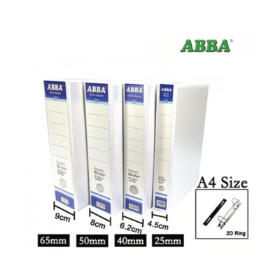 ABBA File 2D Ring 50mm White