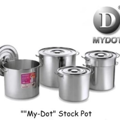 SOUP POT STAINLESS STEEL (9.4" X 6.9")