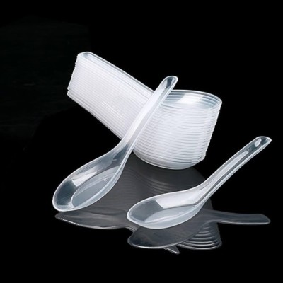 PLASTIC SPOON 100 pcs