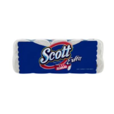 SCOTT EXTRA TOILET TISSUE 10 ROLLS X 180 SHEETS