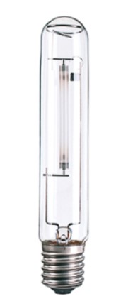 LAMP:HIGH PRESSURE SODIUM, 150W, T, E40, 198V, DC, 1.8A, CLEAR, 15000lm, 5000L      /      hr