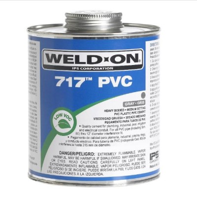 WELD ON 717 946ml (grey)MADE in USA