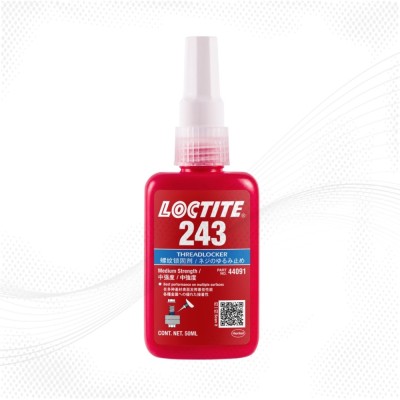 LOCTITE 243 THREADLOCKER ADHESIVE (1 BOTTLE 50ML)