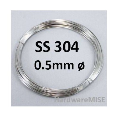 Bend And Stay Multipurposed 304ss Wire 0.5mmx10kg