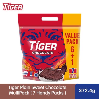 Tiger Chocolate Multipack 372.4g [PACK OF 4]
