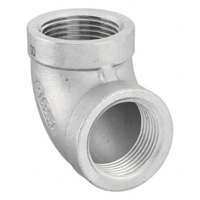 Stainless Steel Female Threaded Elbow 1" x 1"