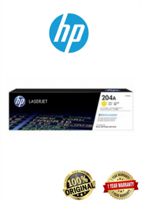 HP 204A Yellow Original LaserJet Toner Cartridge