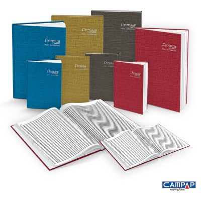 *F4 Hard Cover Foolscap Book 400pg