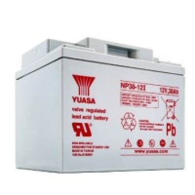 12V 38Ah - Yuasa NP series standby & cyclic VRLA battery NP38-12I