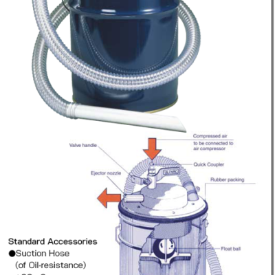 *BLOVAC PNEUMATIC VACUUM CLEANER V500EX (IMPA 590721)