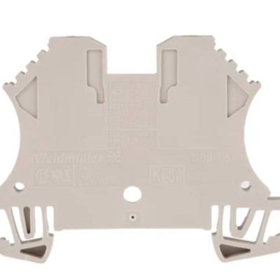 Weidmuller,WDU Series Dark Beige, 2.5mm, Single-Level, Screw Termination