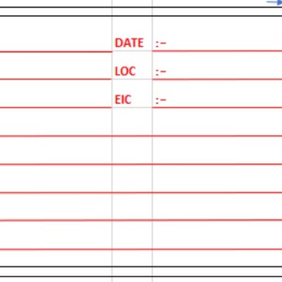 *MATERIAL TAGGING STICKER [1000s]