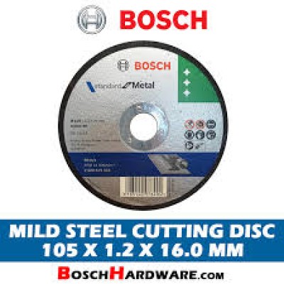 (50PCS BOX) BOSCH 4" GREEN Metal Cutting Disc 105mm Cutting Disc 2608619701 mata grinder besi Hijau