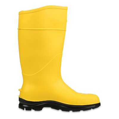 M-SAFE SAFETY YELLOW BOOTS C W STEEL TOE CAP & STEEL MIDSOLE   WATERPROOF ANTI-SLIP SAFETY BOOTS   M-YBB